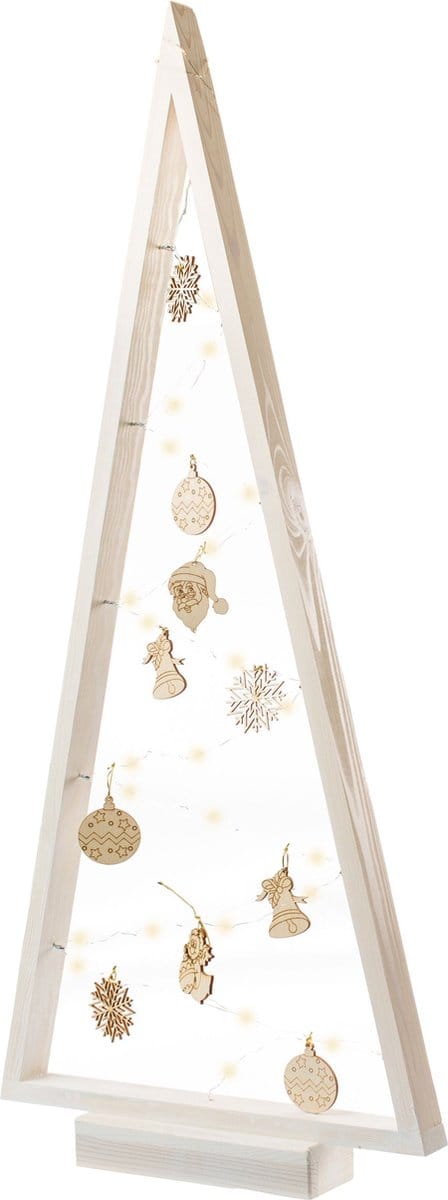 Houten Kerstboomframe 100 cm Wit