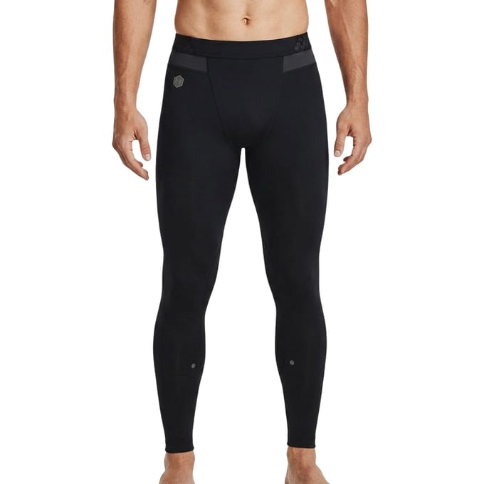 Under Armour Rush Heren Sportlegging - Zwart - Maat XXL