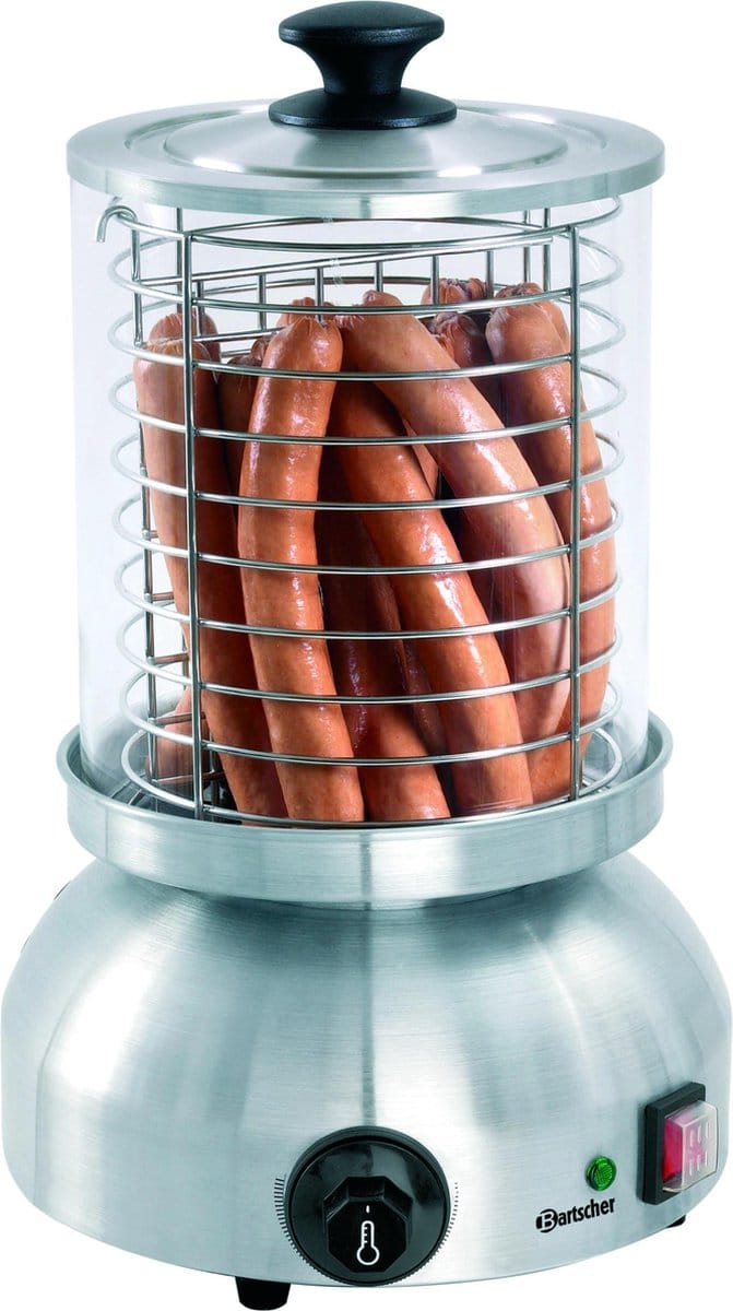 Elektrische Hotdog Koker - Cylinder - Ã˜200x240mm