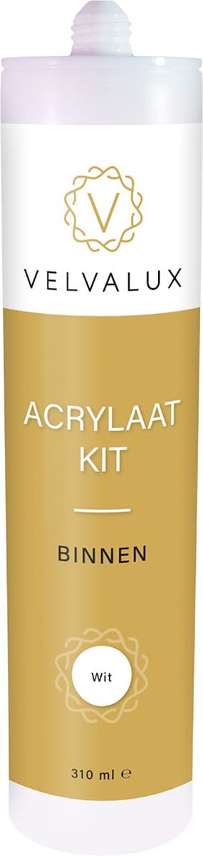 Velvalux Acrylaatkit - Wit - 310ml
