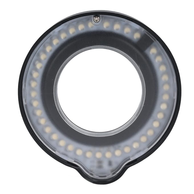 LED Gepolariseerd Ringlicht Helderheid Instelbaar Anti-Verblinding Oliebestendige Lens Microscoop Ringlicht