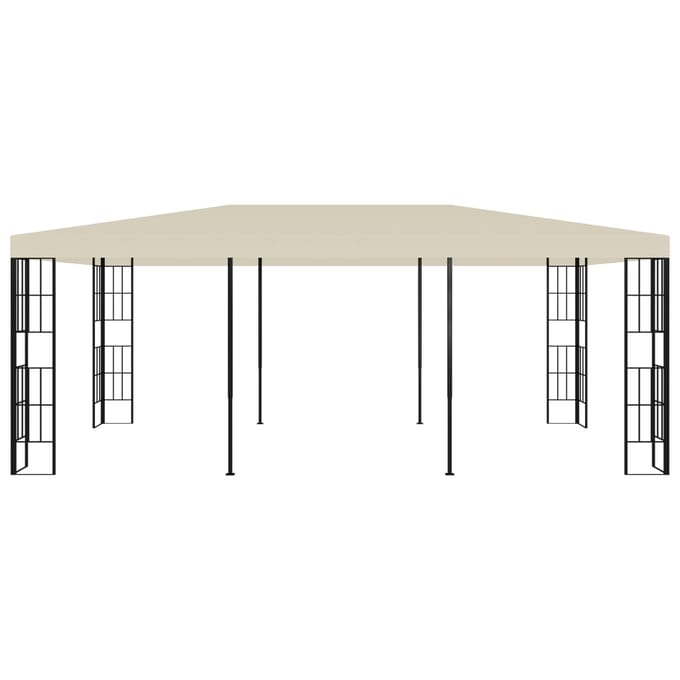 vidaXL - Prieel - 3x6 - m - crème