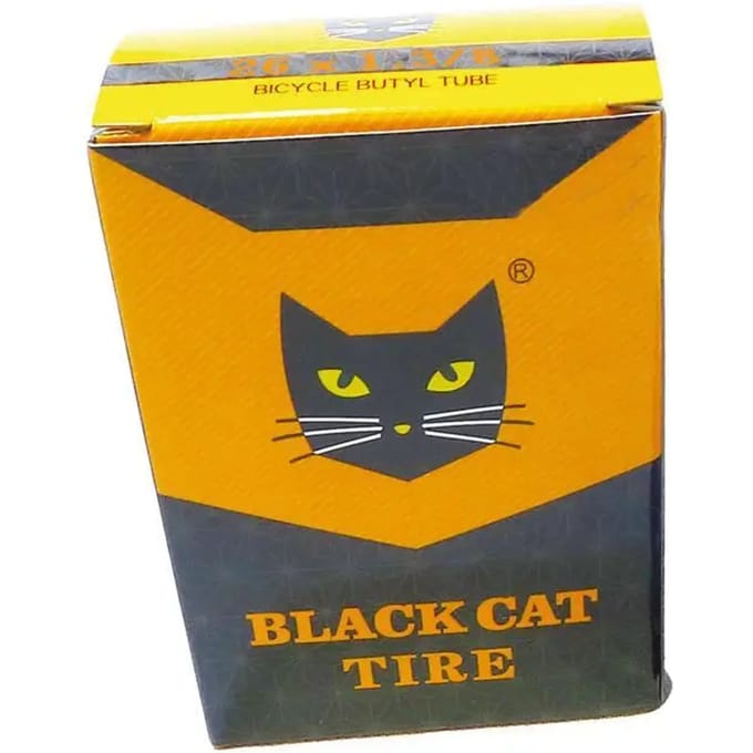 Binnenband rechts ventiel Black Cat TR4A