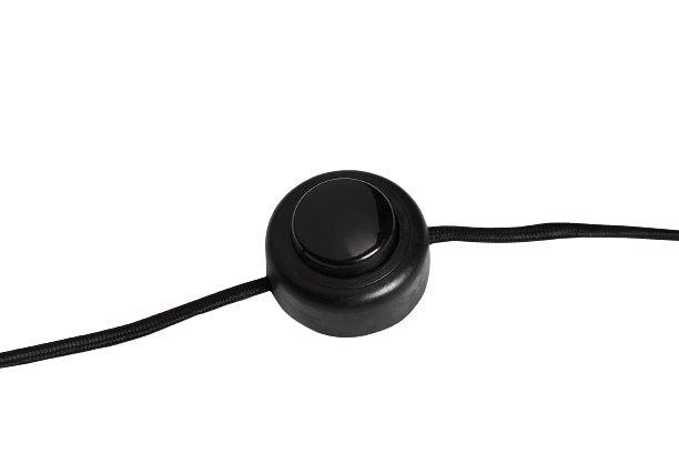 Woud Cono vloerlamp - zwart