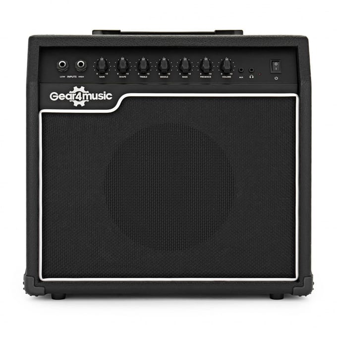 35W Bass Combo Amplifier by Gear4music