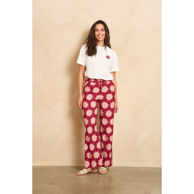 Lofty Manner Broek Trouser Remi Rc31 658 Multi Brique Dames Maat - XS