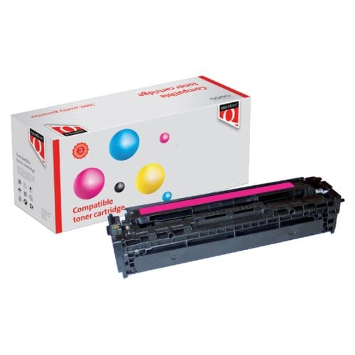 Tonercartridge quantore alternatief tbv hp cb543a 125a rood