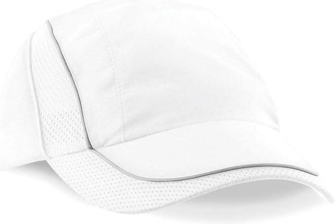 Beechfield Coolmax® Flow Mesh Cap Wit