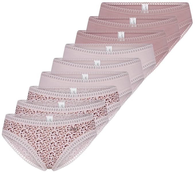sloggi Dames slip / onderbroek 9 pack GO Crush