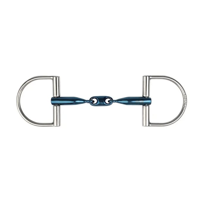 Verdun paardenbit voor double break Metalab Eco Blue