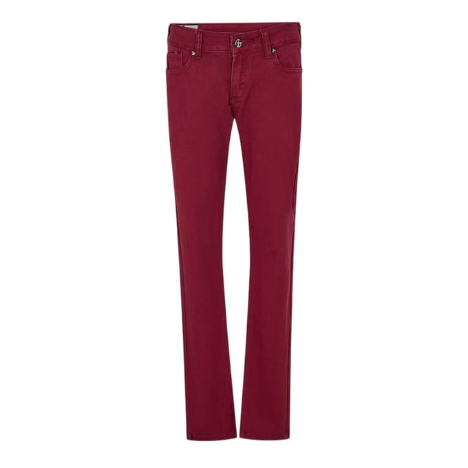 Criminal Damage Heren Skinny Jeans (Wijn)