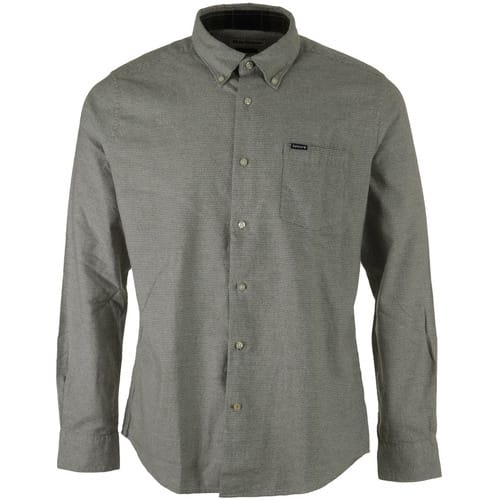 Overhemd Lange Mouw Barbour Turner Tailored Houndstooth Shirt
