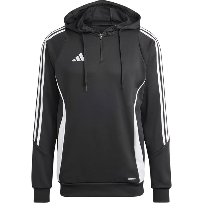 Adidas Tiro24 Hoodie-training Zwart S / Regular Man