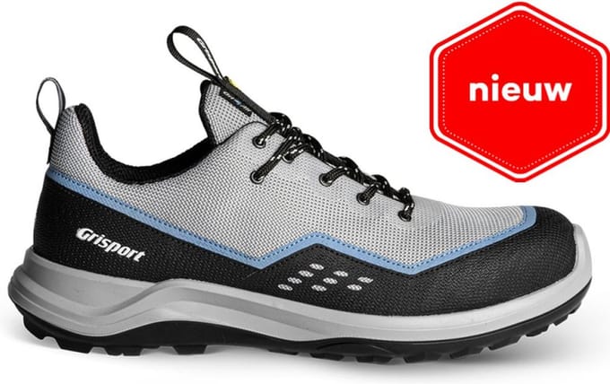 Grisport Active Pro Viva Dames Werkschoen ESD S1P - Vrouwen - Wit/Zwart - 39