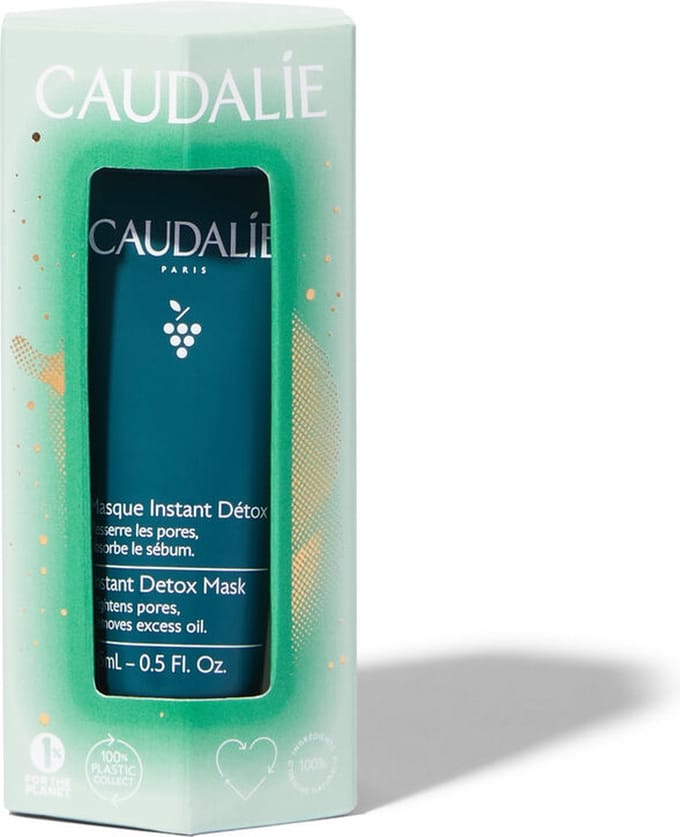 Caudalie Kerstset Schoonheidelixir 30 ml en Instant Detox masker 15 ml