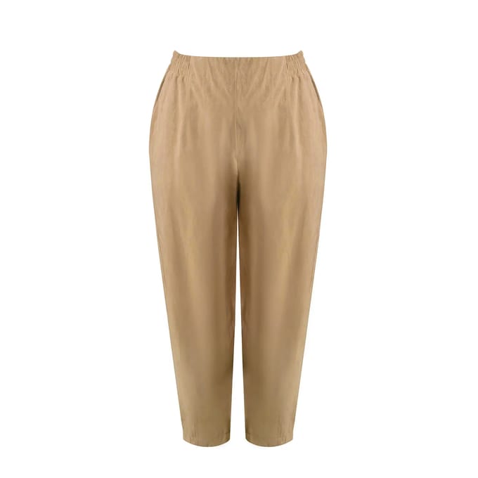 Vrouwen broek met elastische taille Mat Fashion