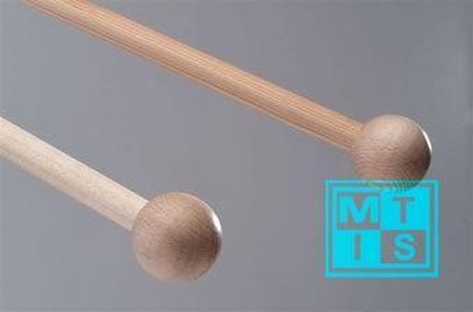 MTis Vaandel/Banierstokkenset Hout - 2 stokken van 74 cm