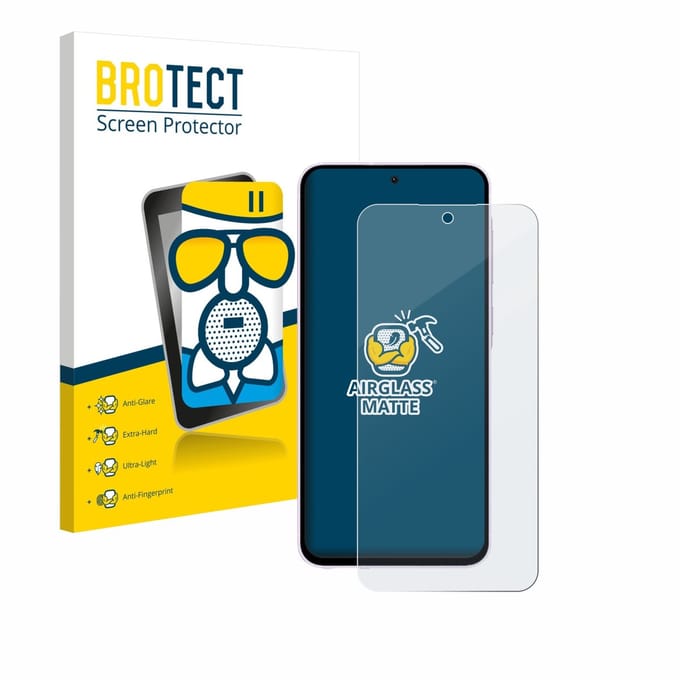 BROTECT - Screenprotector voor Samsung Galaxy A56 5G - Folie Beschermfolie Beschermglas matte