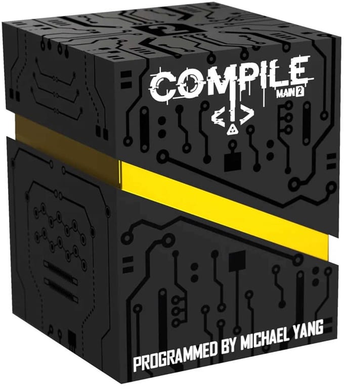 Asmodee kaartspel Compile Main 2 strategisch AI spel uitbreiding.