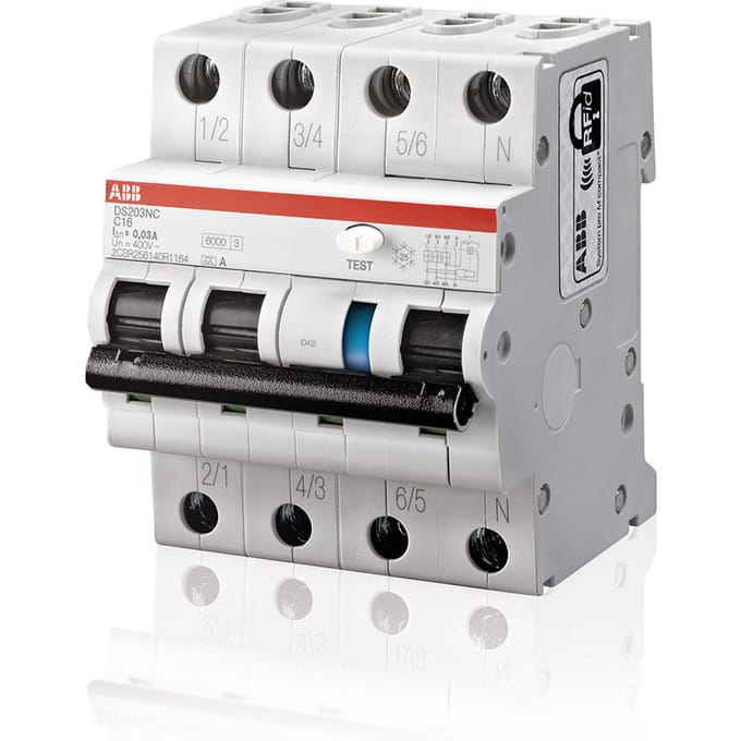 ABB System pro M Compacte Aardlekschakelaar - 2CSR256140R1255 - E2Y9Y