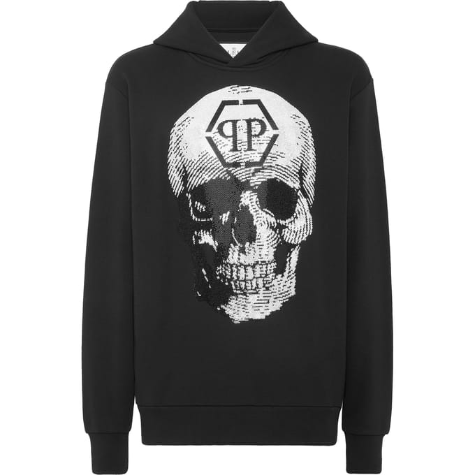 Sweatshirt Met Capuchon Skull
