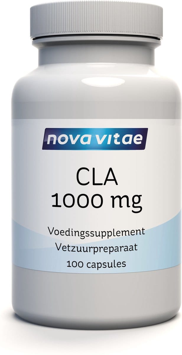 Nova Vitae - CLA - Geconjugeerd Linolzuur - Fatburner - 1000 mg - 100 capsules