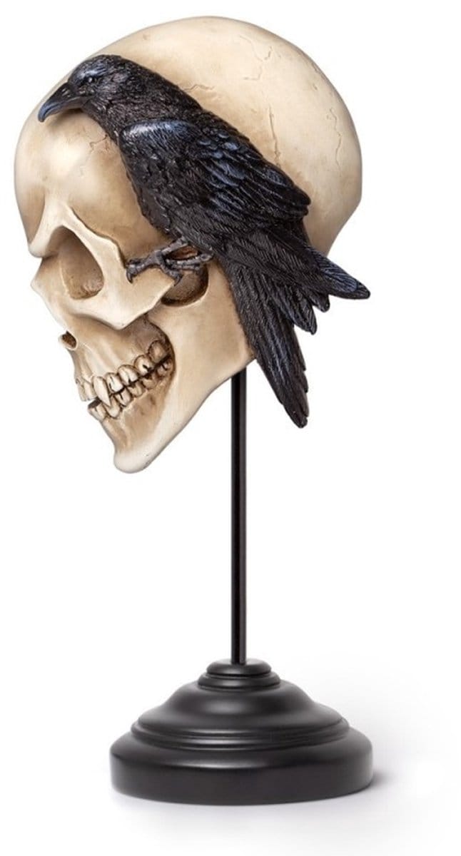 Alchemy - Nevermore Skull - Masque Ornament - Multicolours
