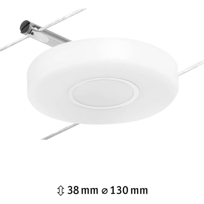 Paulmann Wire Systems 12V-kabelsysteem lamp LED vast ingebouwd 4.5 W LED Chroom (mat)