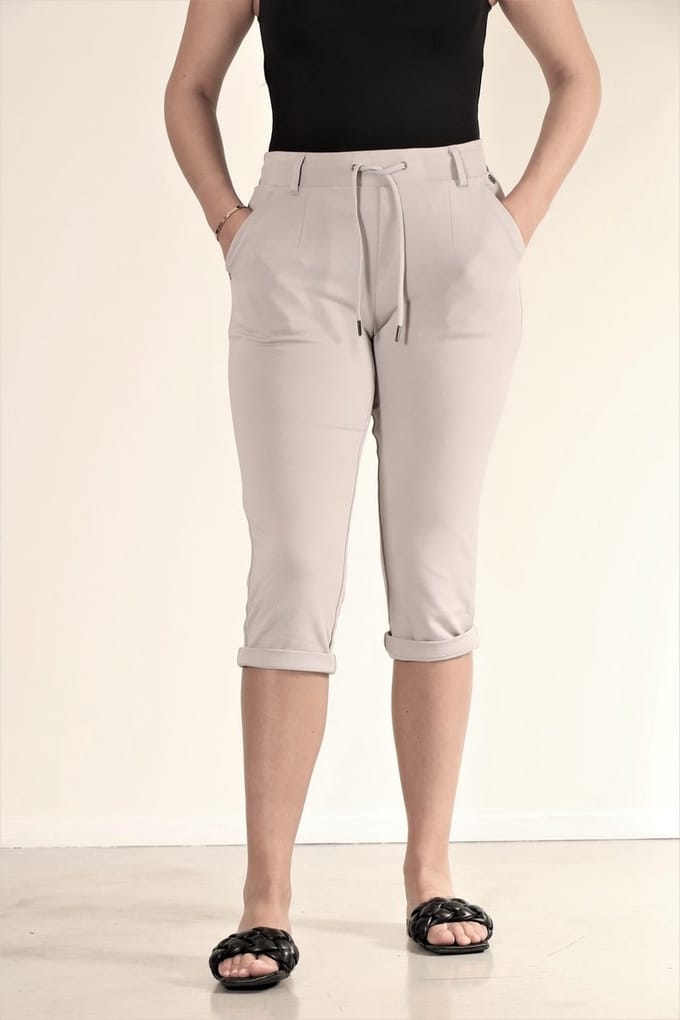 New Star chino capri broek Locarno grijs L21 - 40