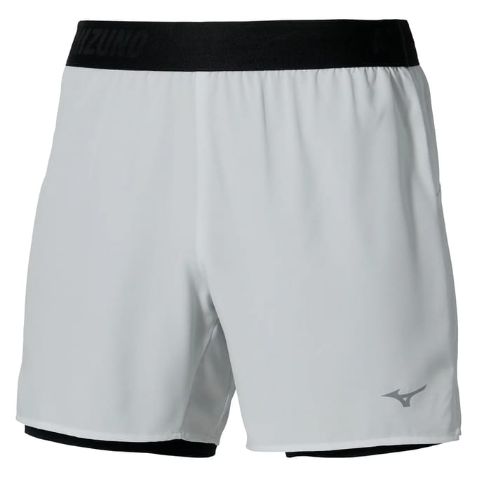 2 in 1 shorts Mizuno Core 5.5"