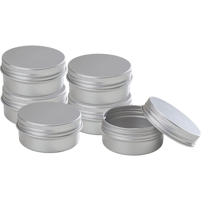 VBS Crème pot "Rond" - 50 ml, 6 stuks