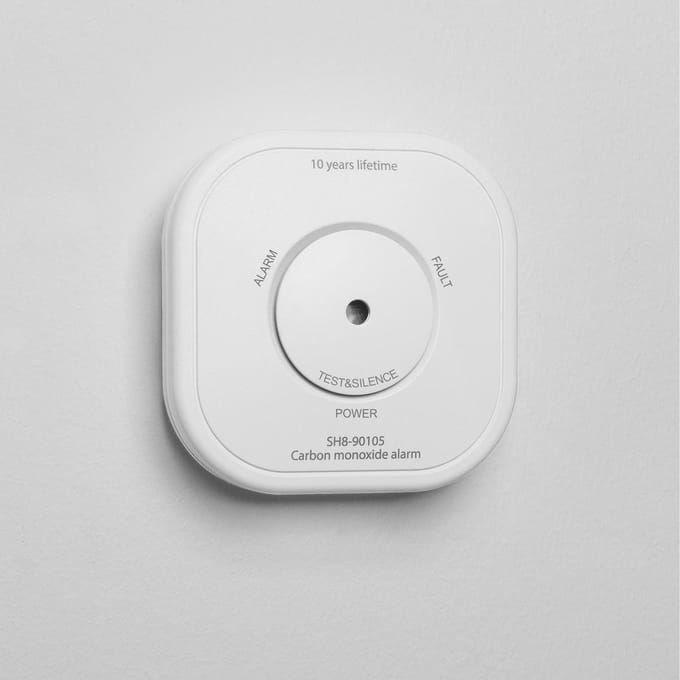 Smartwares SH8-90105 - Koolmonoxidemelder Koppelbaar - 85 dB - 3 Jaar batterij - 10 Jaar levensduur