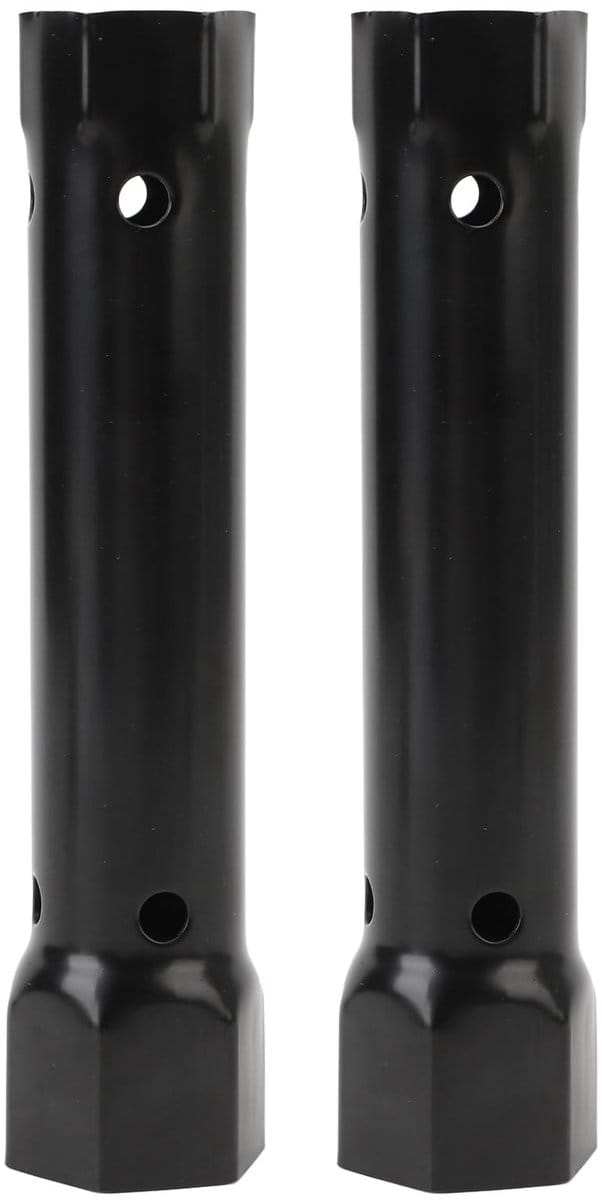 Dailygoods - 2 Stuks Koolstofstaal Kraandopsleutel voor Installatie
