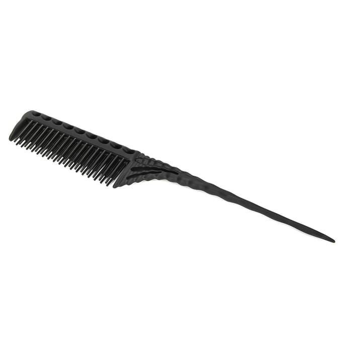 Professionele Haarborstel Kam Kapper Salon Kam Kapsel Styling ToolsZwart zwart