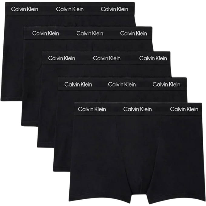 Calvin Klein Icon Cotton Stretch Trunk Boxershorts Heren (5-pack)
