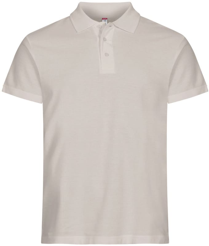 Clique Basic Polo 028230 - steengrijs - XXL