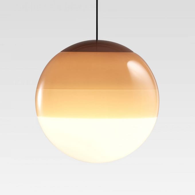 MARSET LED hanglamp Dipping Light, Ø 30 cm, crèmekleurig
