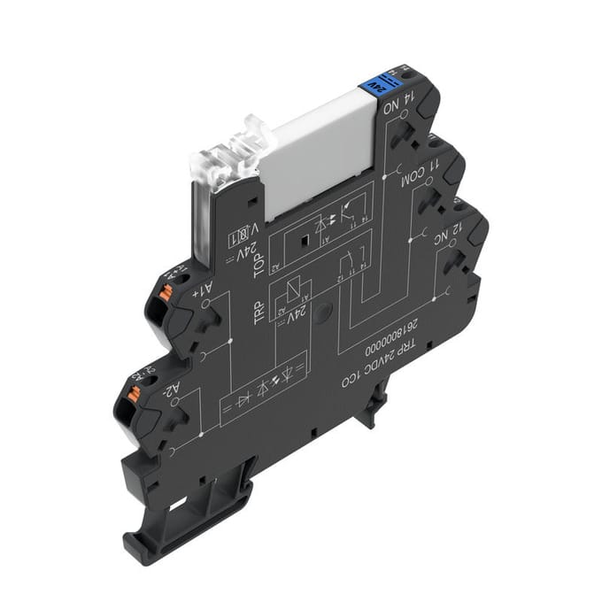 24V DC Relaismodule Met LED En Vrijloopdiode - 2618020000 [10 Stuks]