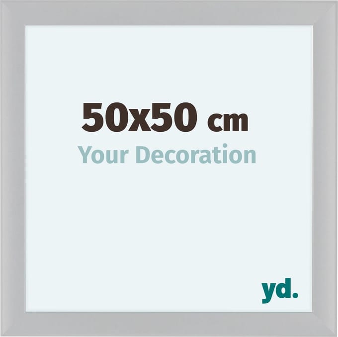 Your Decoration - Fotolijst 50x50 cm - MDF - Wit Hoogglans - Como