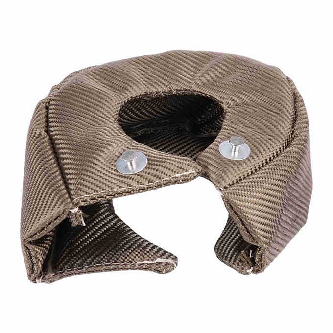 Turbo Deken Hitte Schild Afdekking Barrière Turbo Lader Afdekking Wrap voor T3 Turboladers wit
