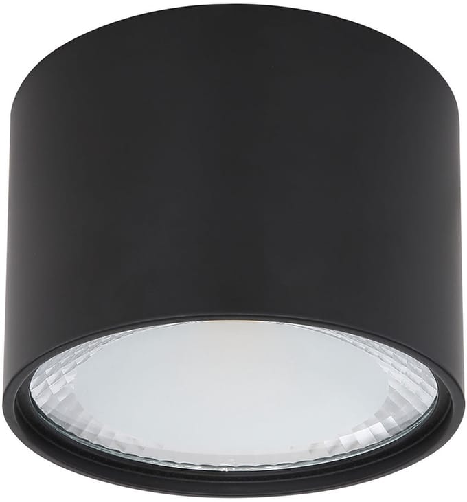 Globo - plafonniere - Serena - zwart - metaal - Ø 11cm - LED - 12007B