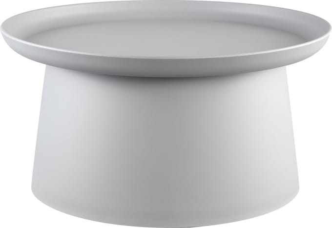PTMD Nicca Tuinstoel - 70 x 70 x 36 cm - Polypropyleen - Grijs