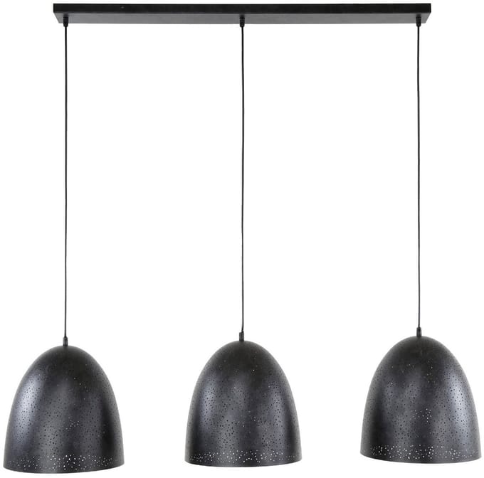AnLi Style Hanglamp Kosmos 3-lichts / Charcoal