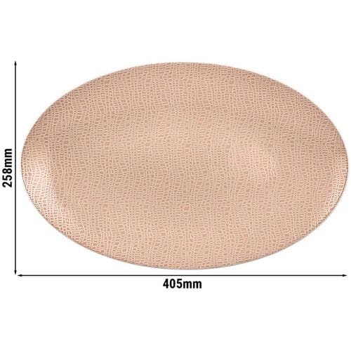 (2 stuks) SELTMANN WEIDEN Coup bord - 400x255mm - Oud roze Roze