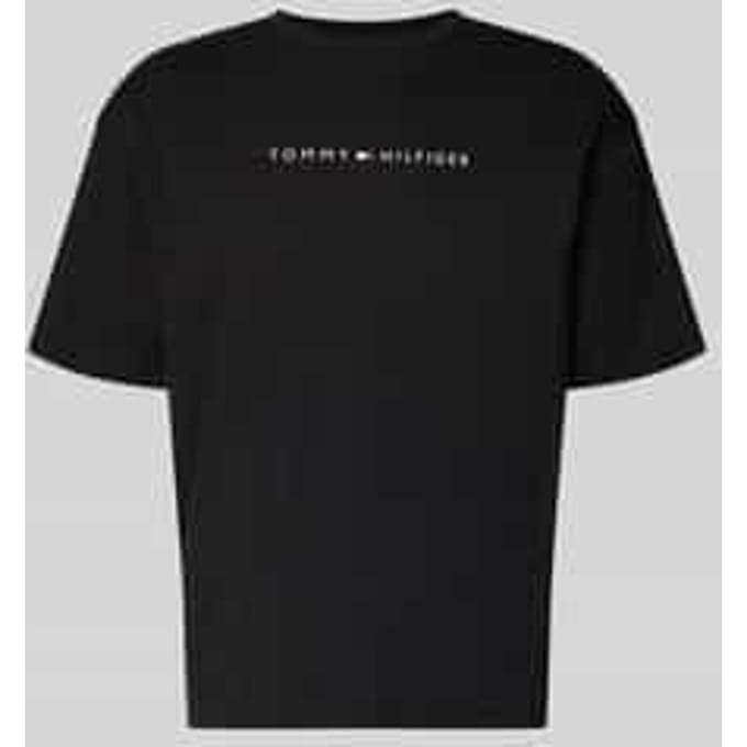 Regular fit T-shirt van puur katoen