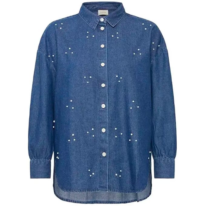 fransa - FRCALANTHA SH 1 - Dames - Lange mouwen shirts