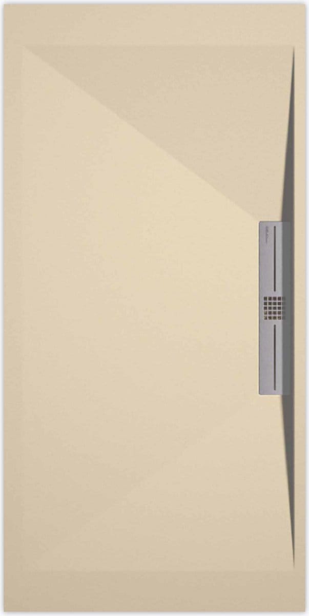 Sanifun douchebak Stone Side Cream Smooth 1400 x 900 S