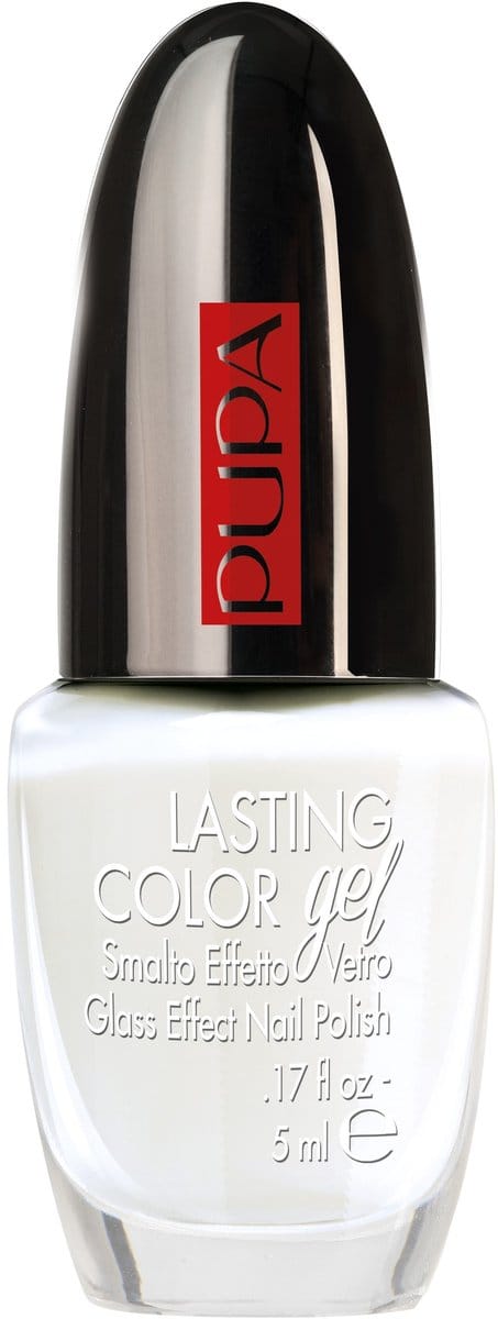 Pupa Lasting Color Gel Nagellak - Chalky White 114 - Wit
