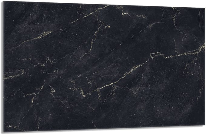 TMK ArtDeko - Snijplank - Beschermplaat - 80x52cm - Glas - Marmereffect