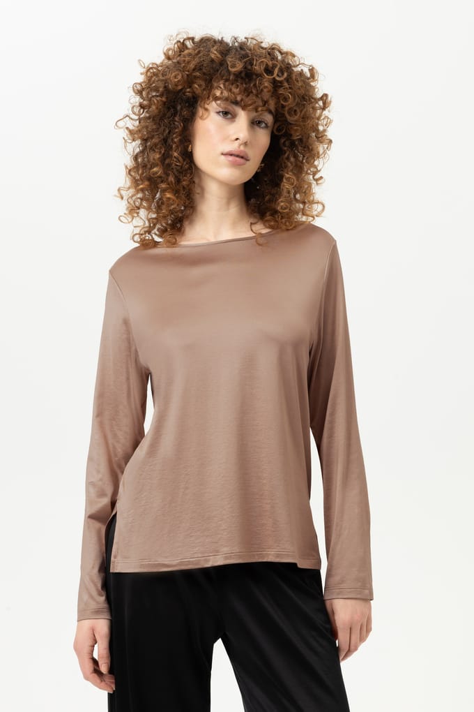 Shirt met lange mouwen Serie Pure Shine Golden Hazel